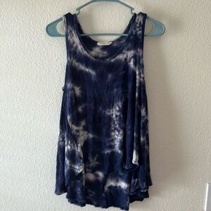 Super Soft Medium Wasabi + Mint Tie Dye Tunic